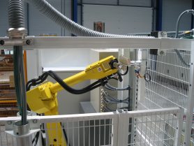 Robotic flaming - automotive dashboard - GEBE2