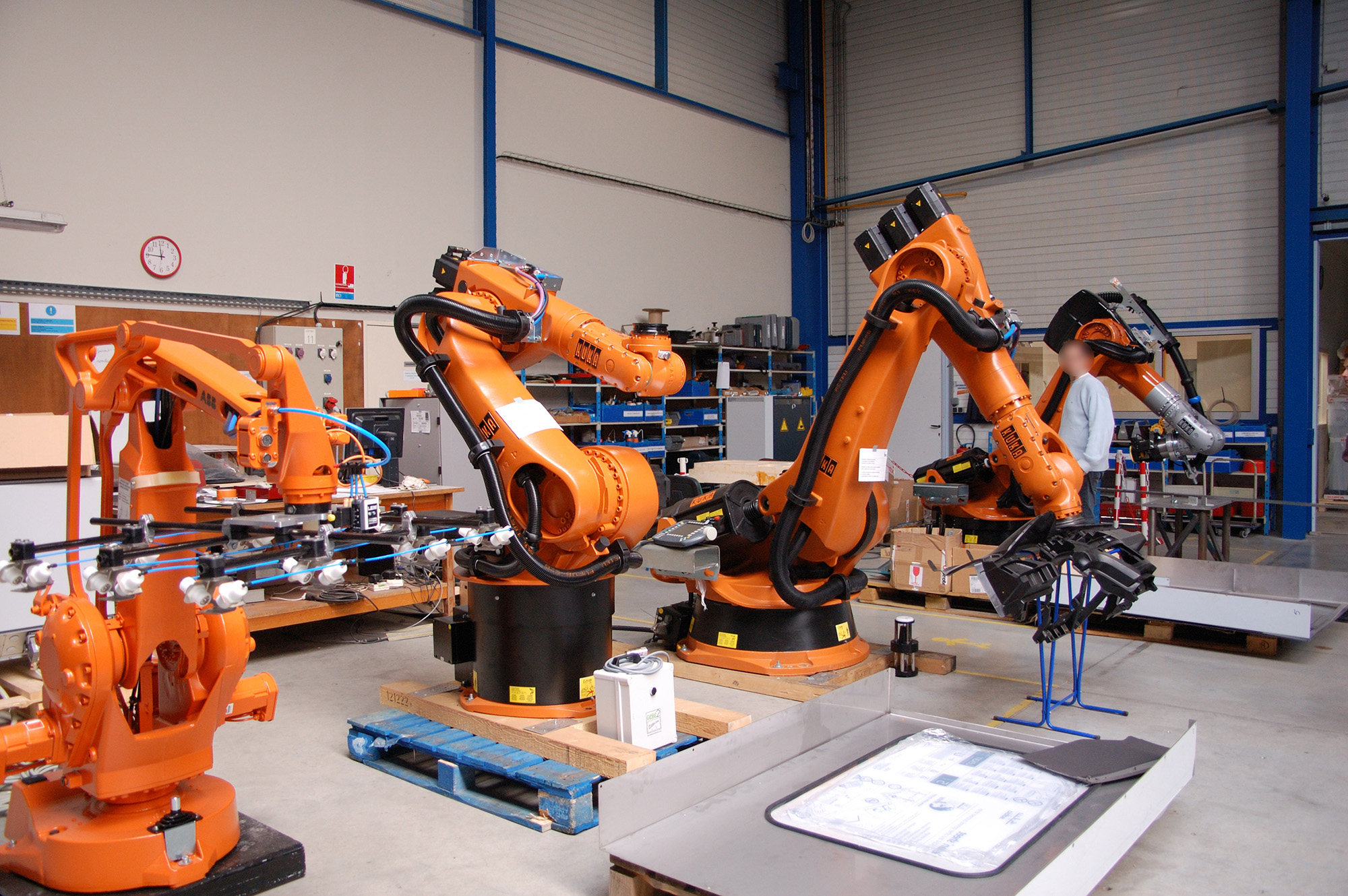 Technical Center Robotic Test Platform GEBE2