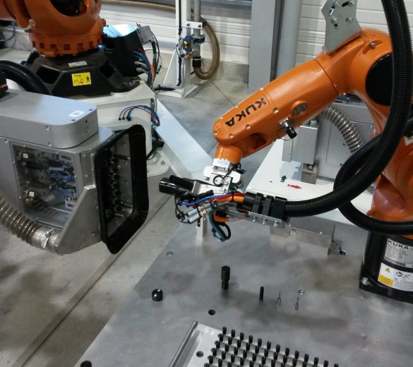 Perçage robotisé changeur de forets automatique - GEBE2