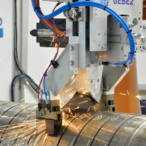 Arasage de soudure - meulage soudure robotisé - GEBE2