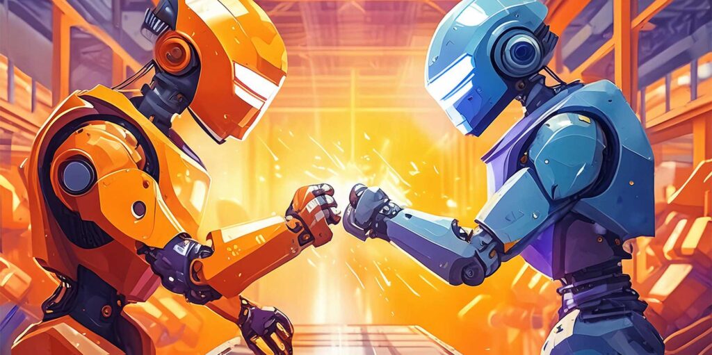 Cobot VS Robot Industriel