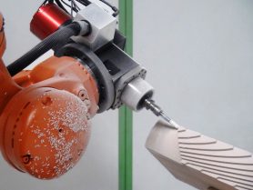 Robotic machining - composite machining - GEBE2