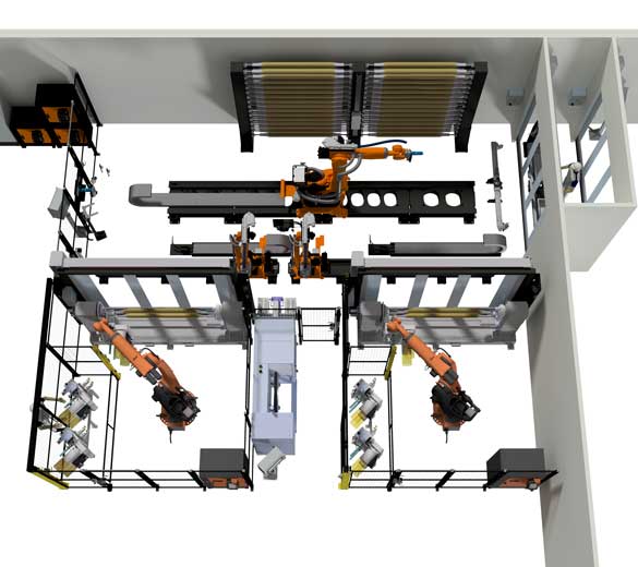 Production line integration - GEBE2