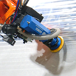 Photo de ponçage robotisé