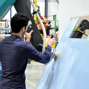 Robot collaboratif de ponçage ISYBOT