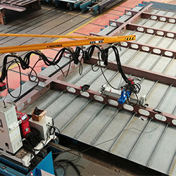 Photo d'une application de soudage robotisée